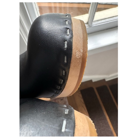 Swedish Hasbeens Zip It Emy, Black, Size 36, EUC - Picture 10 of 11